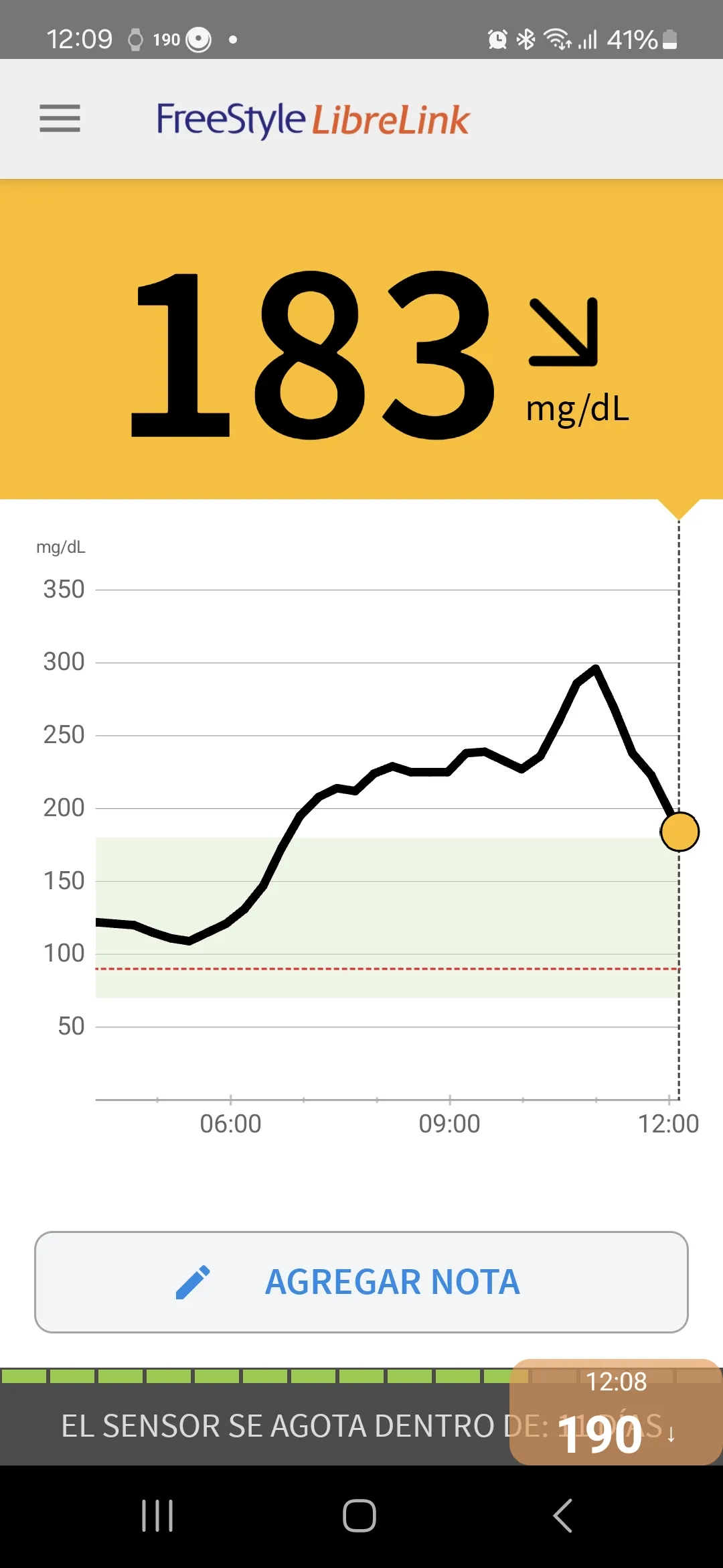 {'en': 'Meaningless blood glucose', 'es': 'Glucemia sin sentido'} Image