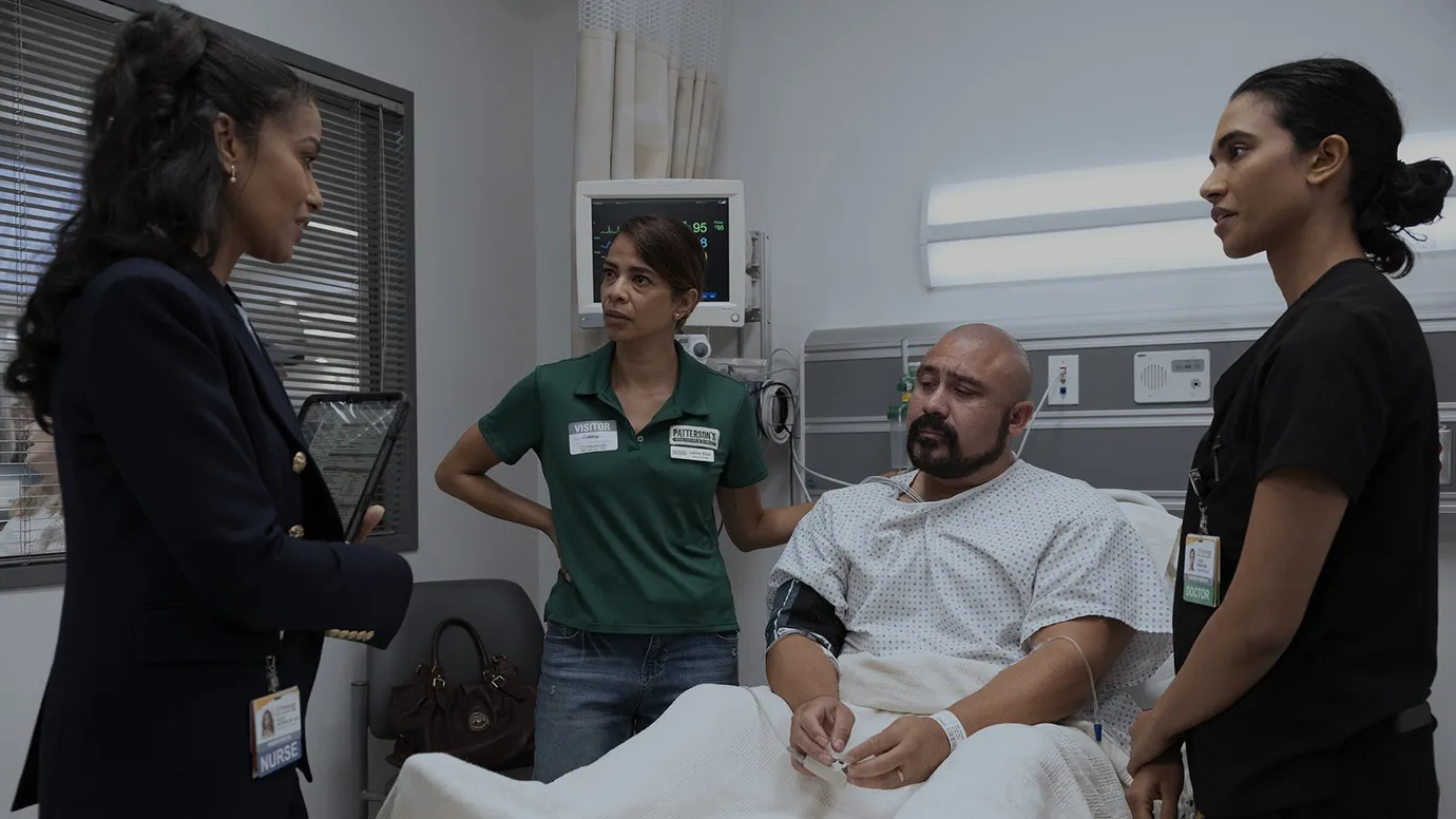 {'en': "What if you couldn't pay for your insulin?The scene from “The Pitt” that made us reflect", 'es': '¿Y si no pudieras pagar tu insulina? La escena de “The Pitt” que nos hizo reflexionar'} Image