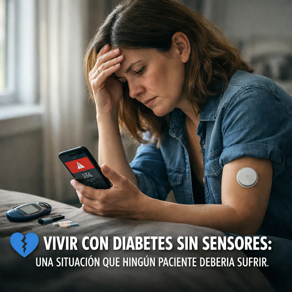 {'en': 'Living with diabetes without sensors: a situation that no patient should suffer', 'es': 'Vivir con diabetes sin sensores: una situación que ningún paciente debería sufrir'} Image