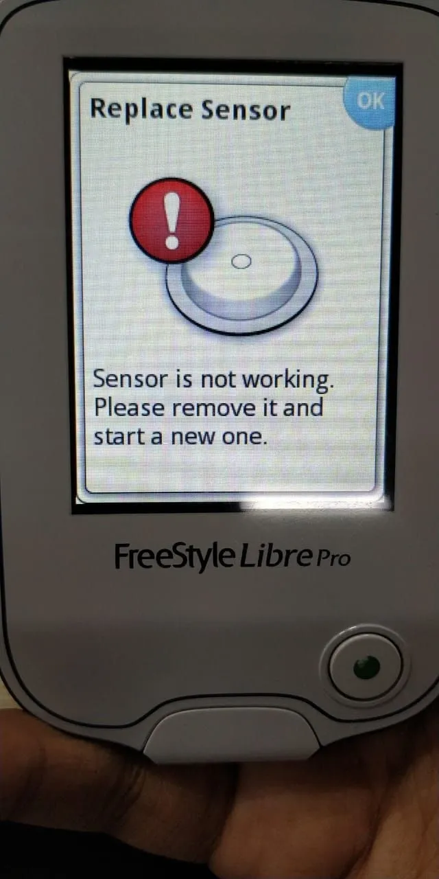 {'en': 'Freestyle sensor error', 'es': 'Error sensor freestyle'} Image {'en': 'Freestyle sensor error', 'es': 'Error sensor freestyle'} Image