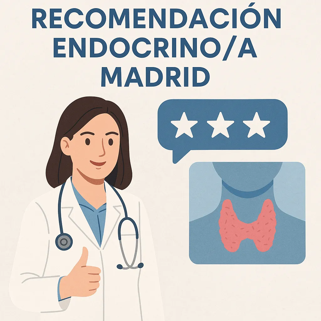 {'en': 'Endocrine recommendation/to Madrid', 'es': 'Recomendación Endocrino/a Madrid'} Image
